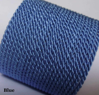 3.5mm blue marine twisted trim for nautical DIY