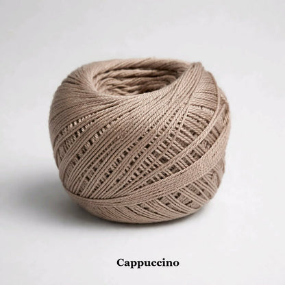 100% Mercerized Cotton Crochet Thread Ball Size 10 (30g/200m)