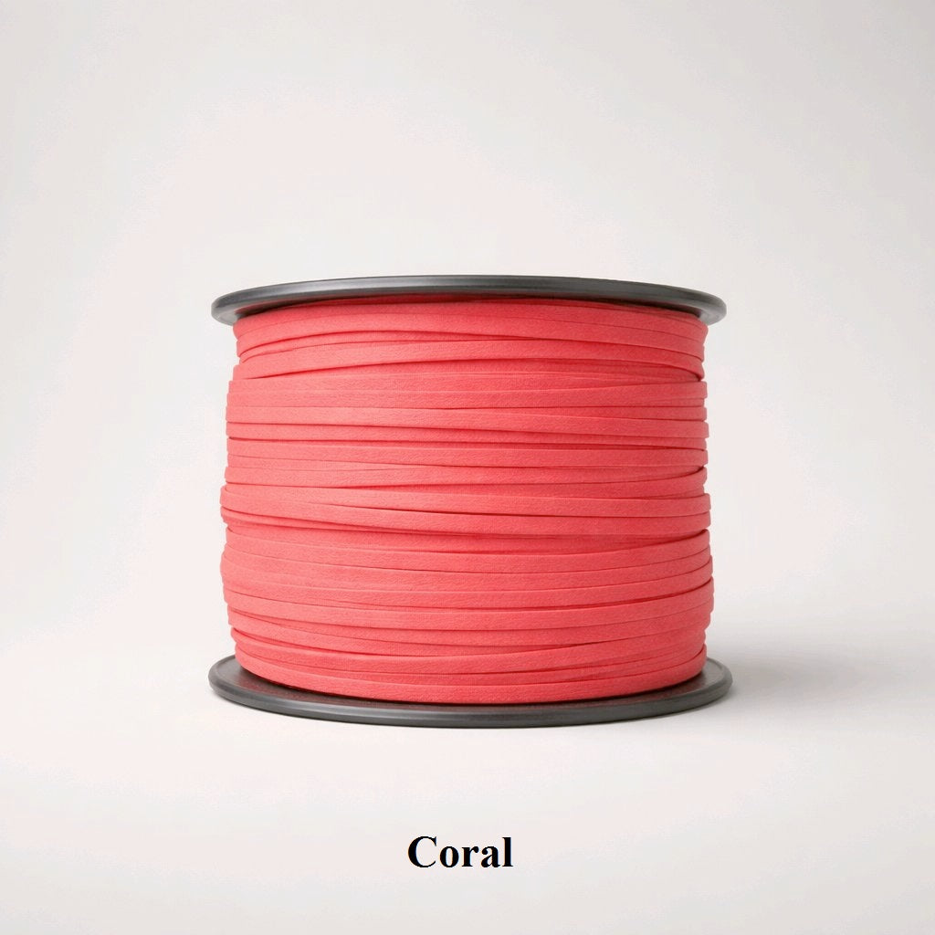 3mm Flat Faux Suede Cord