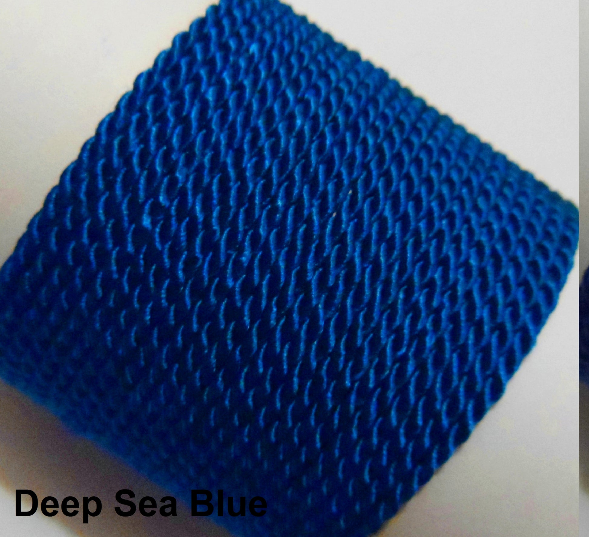 deep sea blue 2mm twisted cord for maritime design