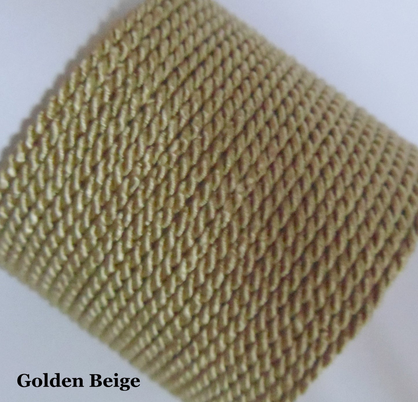 2mm golden beige decorative trim for piping and edging