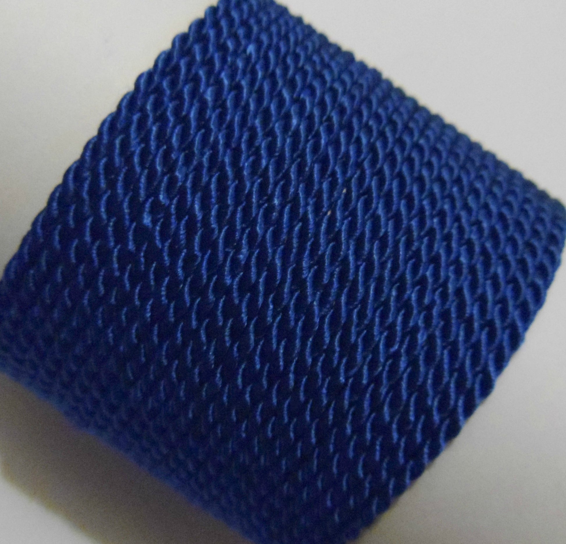 3.5mm royal blue twisted cord; vibrant cobalt braided trim for nautical-style crafts and statement jewellery