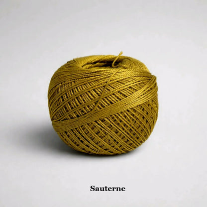 100% Mercerized Cotton Crochet Thread Ball Size 10 (30g/200m)