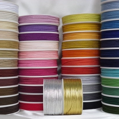 palette  of 3mm soutache braid military trim 53 colours clothing fashion trim